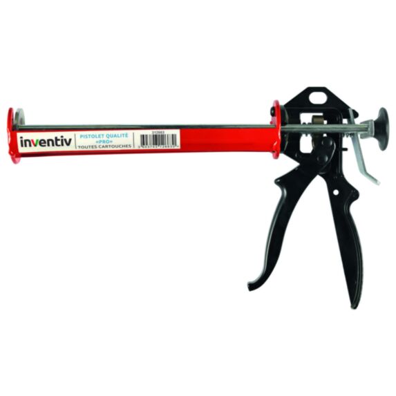 Pistolet pour cartouche mastic colle ou scellement chimique - INVENTIV