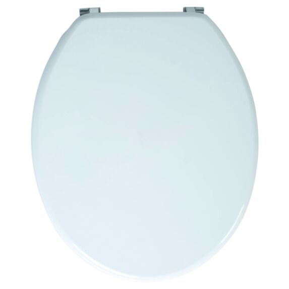 Abattant WC en bois MDF LEA Blanc mat - INVENTIV