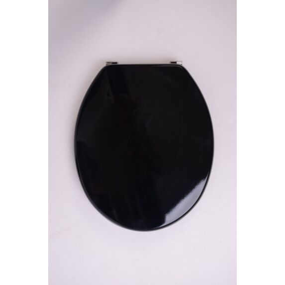 Abattant WC en bois MDF LEA Noir - INVENTIV