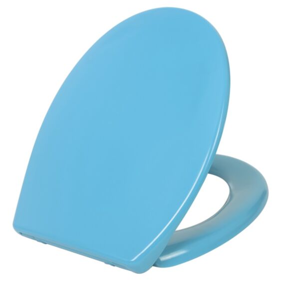 Abattant WC Slowclip bleu canard - INVENTIV