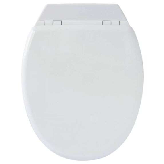 Abattant WC Sleepy Poudre de Bambou Blanc - INVENTIV