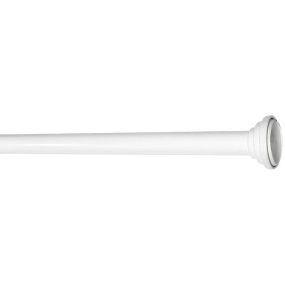 Barre entre Murs Ø18-20mm 0,80-1,25m Blanc - INVENTIV