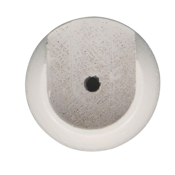 Lot de 2 naissances pour barre à rideau en bois Ø20 coloris laqué blanc - INVENTIV