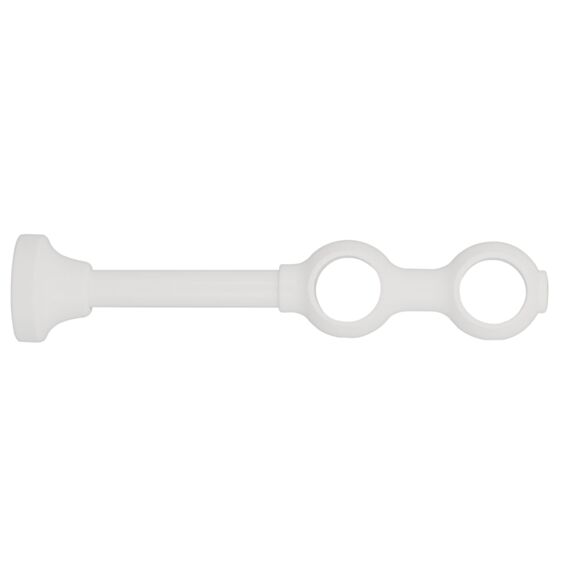 Support à oeil fermé Ø28 double laqué blanc FSC - INVENTIV