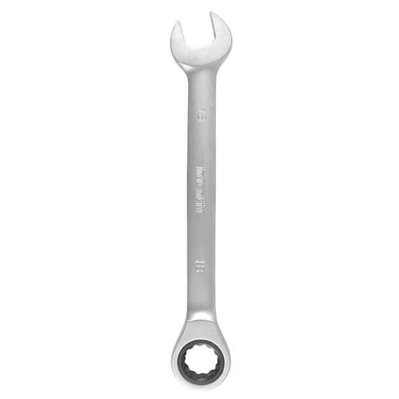 Clé mixte à cliquet 18mm chrome vanadium - INVENTIV
