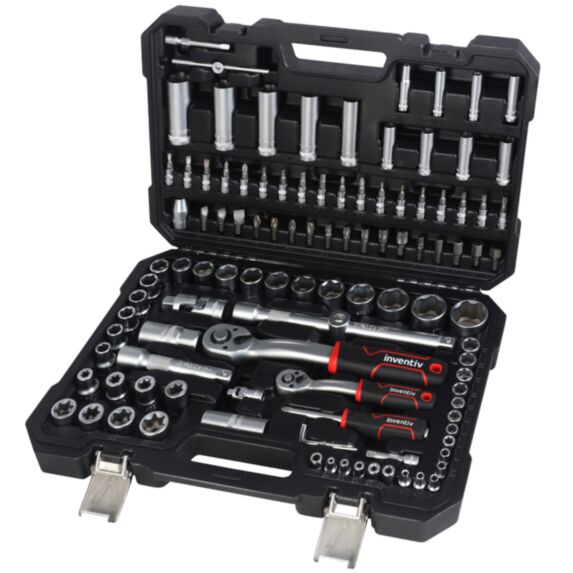 Coffret douilles 108 pièces 1/4