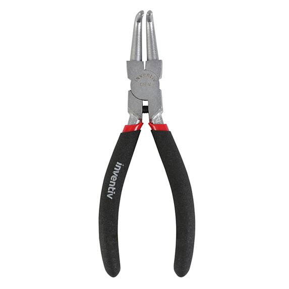 Pince circlips intérieure coudée chrome vanadium - INVENTIV