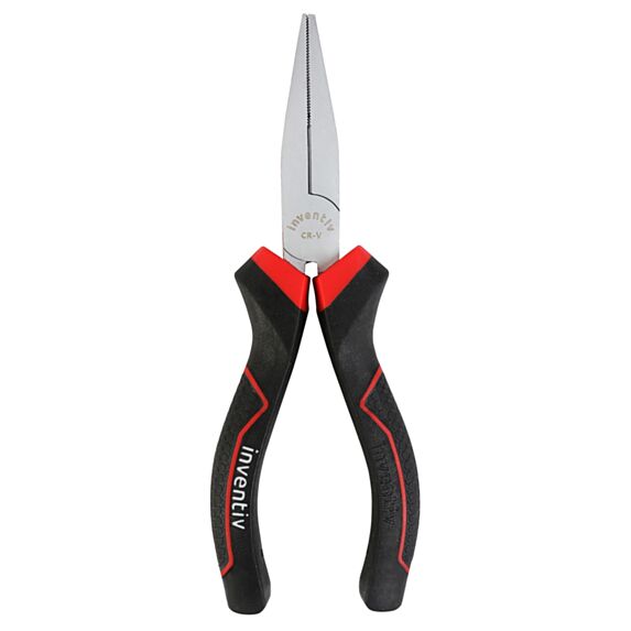 Pince téléphone droite bec plat 160mm chrome vanadium - INVENTIV