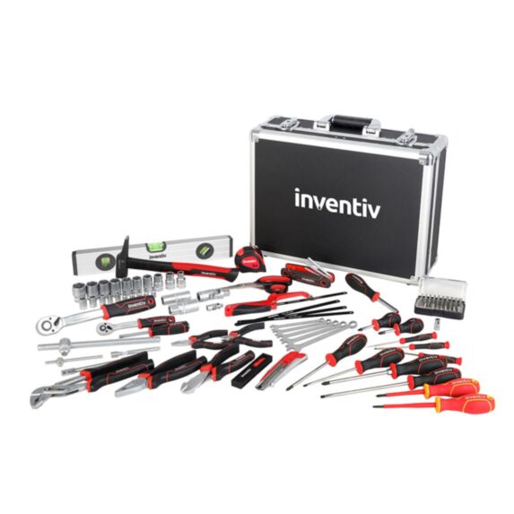 Mallette à outils de mécanicien 119 pièces - INVENTIV