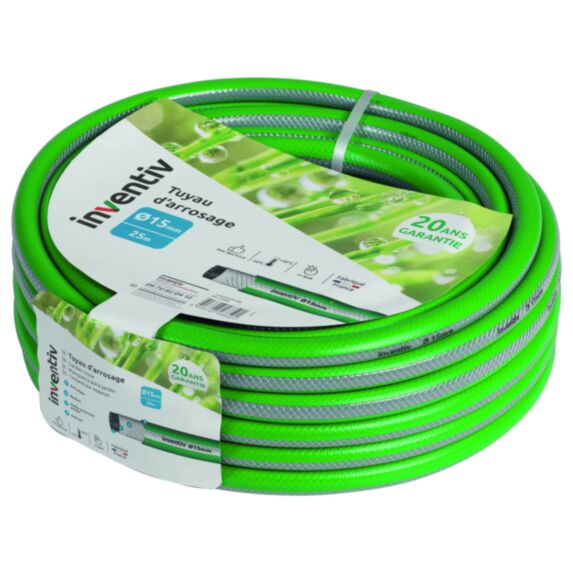 Tuyau arrosage MBTY1 Ø15mm en 25m - INVENTIV
