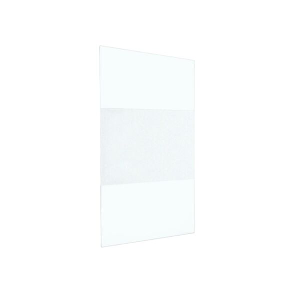 Paroi de douche verre sérigraphié 90cm - INVENTIV