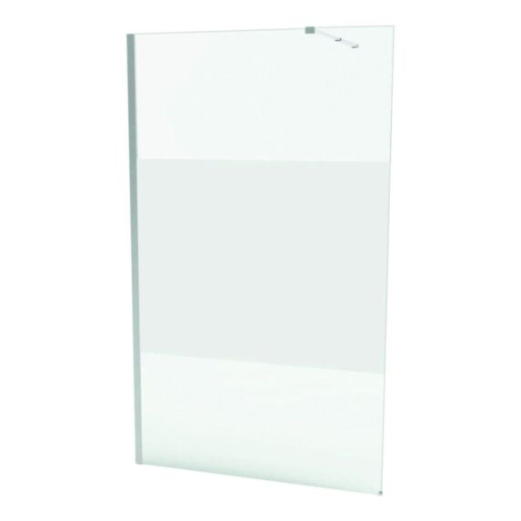 Paroi de douche verre sérigraphié 120cm - INVENTIV