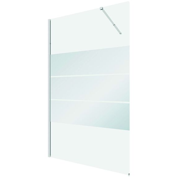 Paroi de douche verre miroir 120cm - INVENTIV