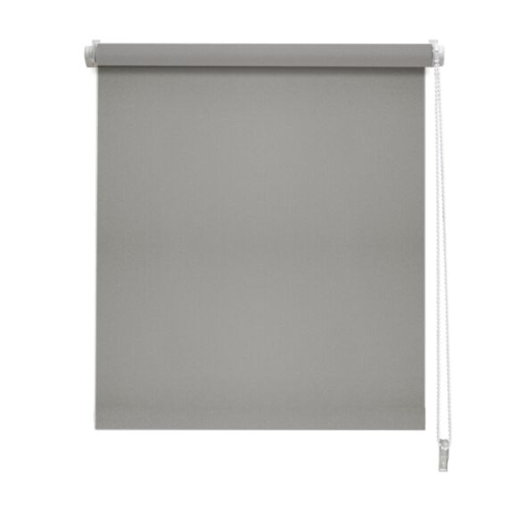Store enrouleur occultant sans perçage gris clair 55x160cm - INVENTIV