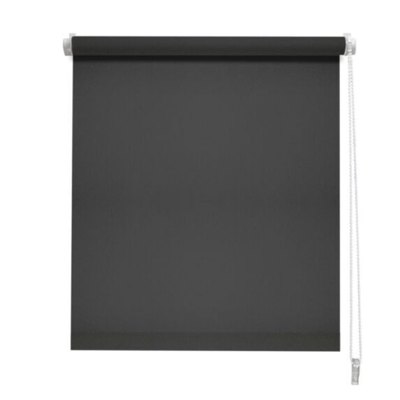 Store enrouleur occultant sans perçage gris foncé 40x160cm - INVENTIV
