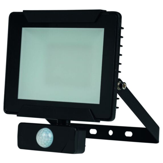 Projecteur extérieur LED détection Héra 30W 2100lm noir - INVENTIV