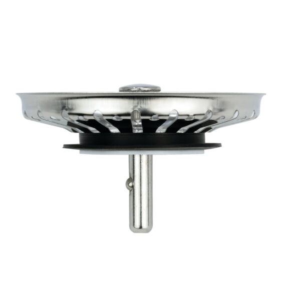 Bonde à panier pour évier 1 bac Ø90mm sans trop plein - INVENTIV