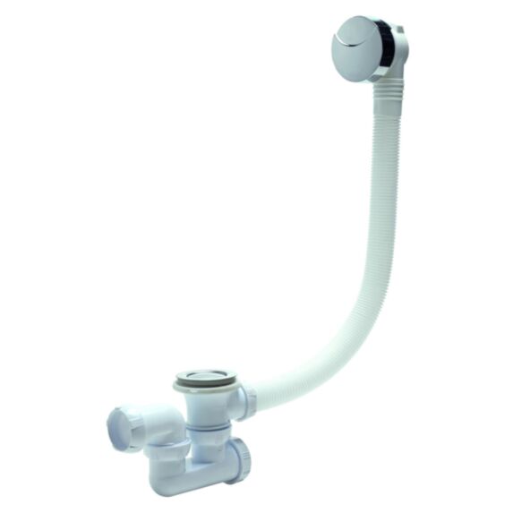 Vidage de baignoire à câble (Bonde et siphon orientable) - INVENTIV