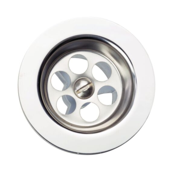 Bonde à bouchon pour évier 1 bac Ø50mm sans trop plein - INVENTIV