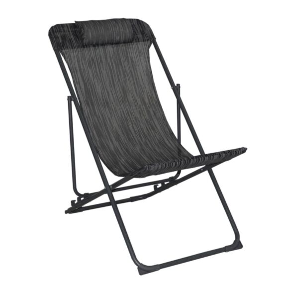 Chaise Relax gris - INVENTIV
