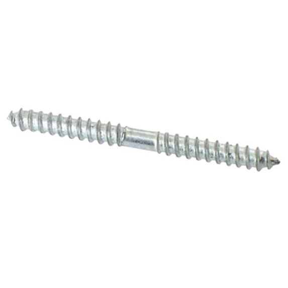 15 vis 2 filets bois bois acier zingué 4x25 - INVENTIV