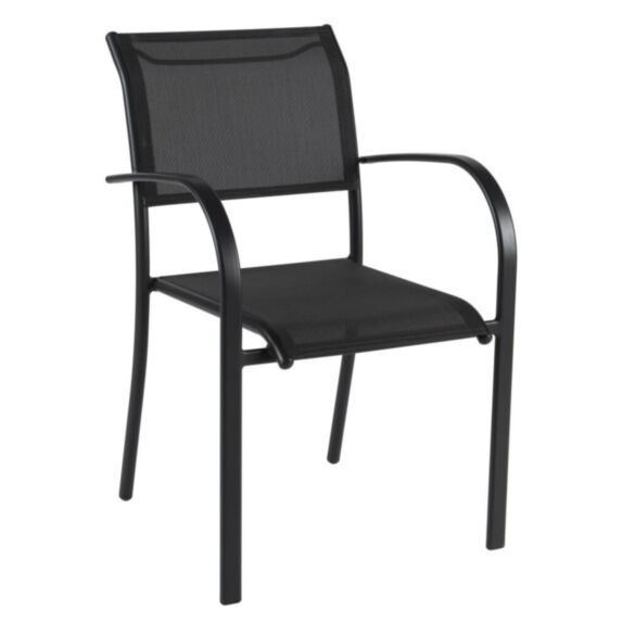 Fauteuil de jardin Oze Alu Gris Foncé - INVENTIV