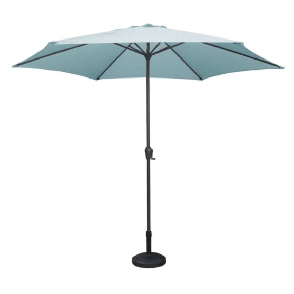 Parasol droit Chypre III Ø3m bleu island - INVENTIV