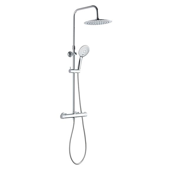 Combiné douche de tête + douchette Gaia Ø25cm - INVENTIV