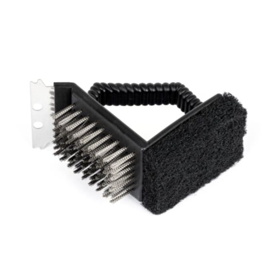 Brosse de nettoyage plastique triple fonction - INVENTIV