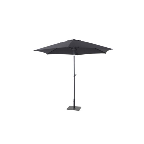 Parasol droit Solia Ø3m Gris - INVENTIV