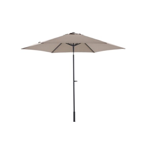 Parasol droit Solia Ø3m Taupe - INVENTIV