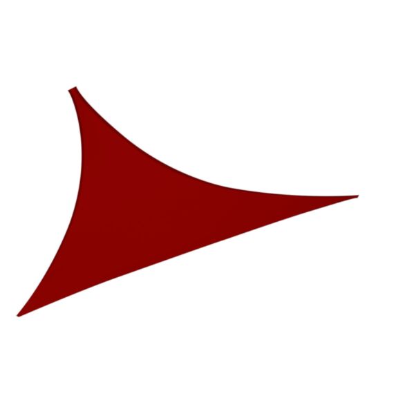 Voile d'ombrage triangulaire Primo 3m Brique - INVENTIV
