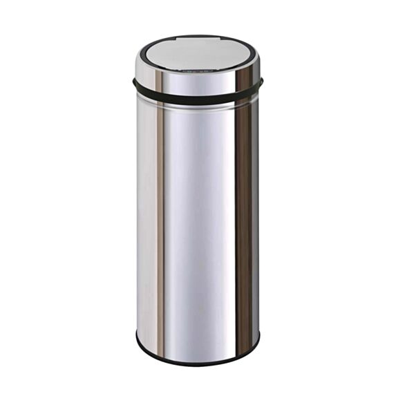 Poubelle de cuisine Sensitive 42L Chromé - INVENTIV