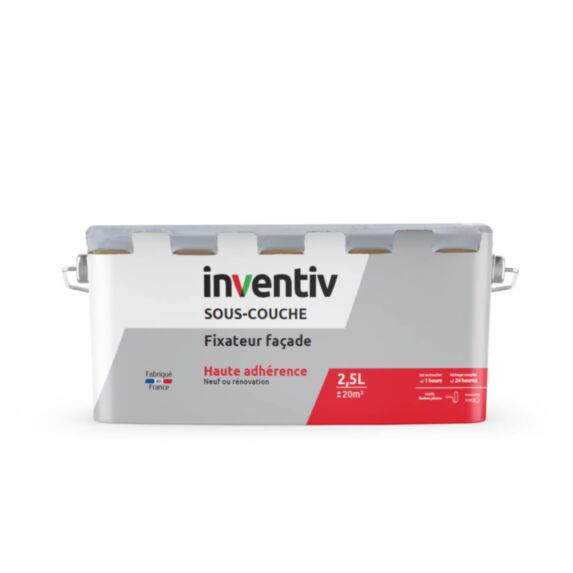 Sous-couche Fixateur façade 2,5L - INVENTIV
