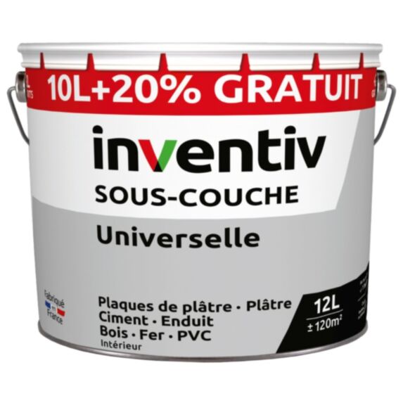 Sous-couche universelle 10L+2L gratuits - INVENTIV
