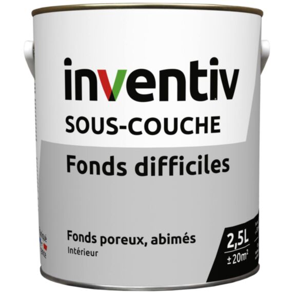 Sous-couche fonds difficiles 2,5L - INVENTIV