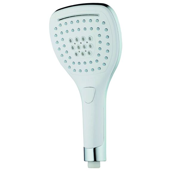 Douchette 3 jets Davy ABS chromé/blanc - INVENTIV