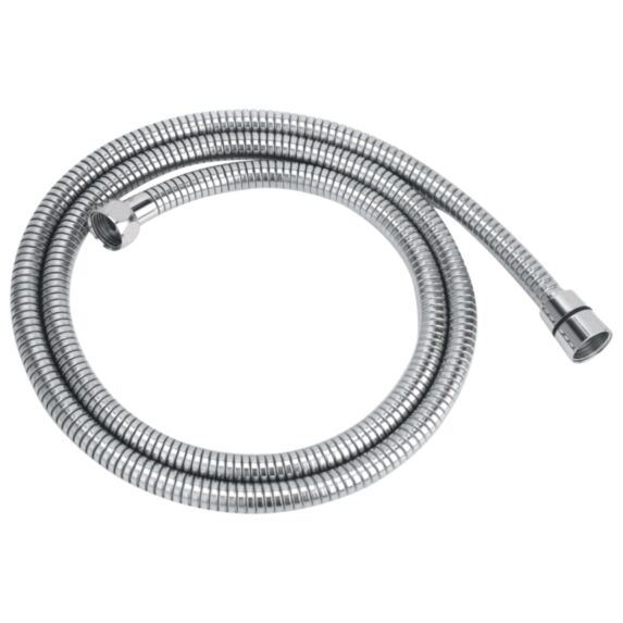 Flexible de douche extensible chromé inox 1,5-2 m - INVENTIV