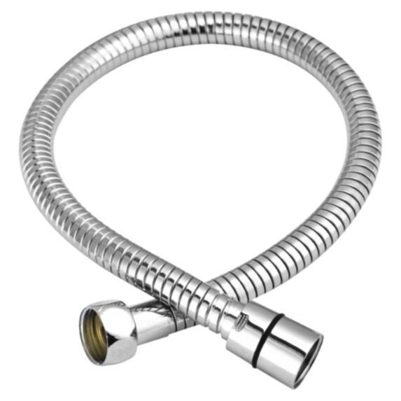 Flexible de douche extensible chromé Inox 50-73c m - INVENTIV