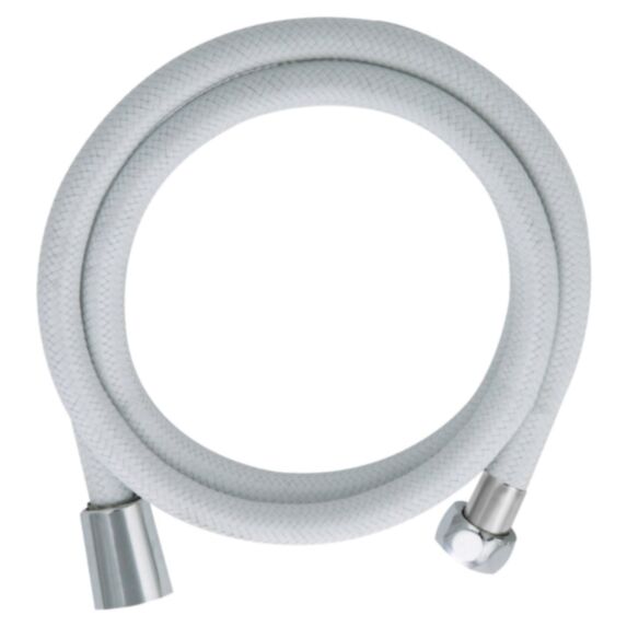 Flexible de douche Blanc Nylon 1,75 m - INVENTIV