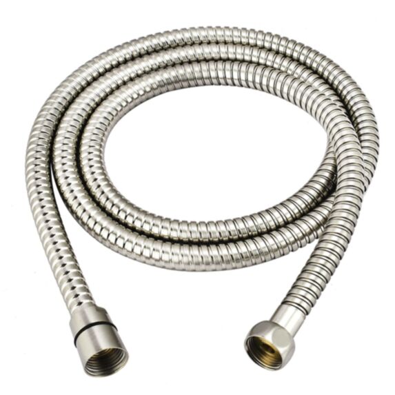 Flexible de douche Satin inox 1,5 m - INVENTIV