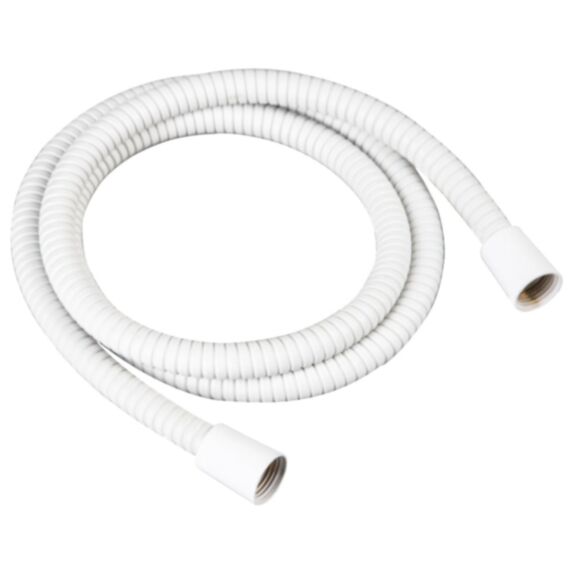 Flexible de douche Blanc mat PVC 1,5 m - INVENTIV