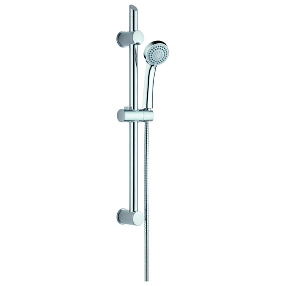 Trio douchette 3 jets Peri chrome flex inox 150 cm - INVENTIV