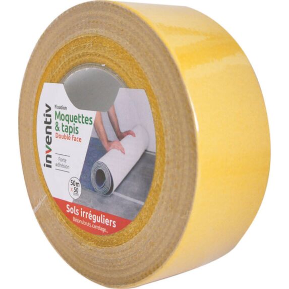 Double-face sols irréguliers 50mx50mm - INVENTIV