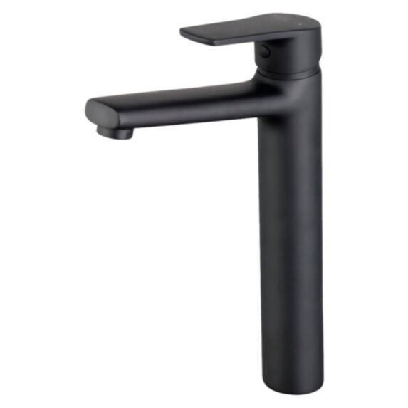 Mitigeur de lavabo Haut Juba noir mat - INVENTIV