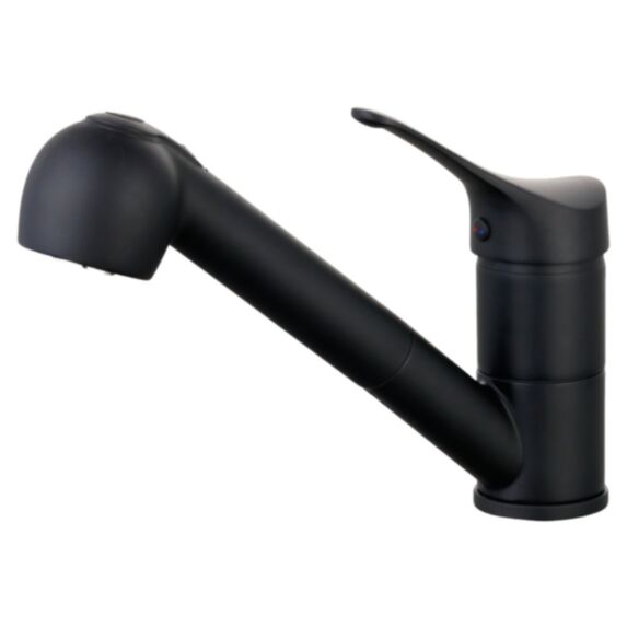 Mitigeur d'évier Douchette Belem noir mat - INVENTIV