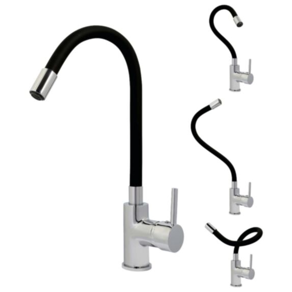 Mitigeur évier mémoire Moovy noir - INVENTIV