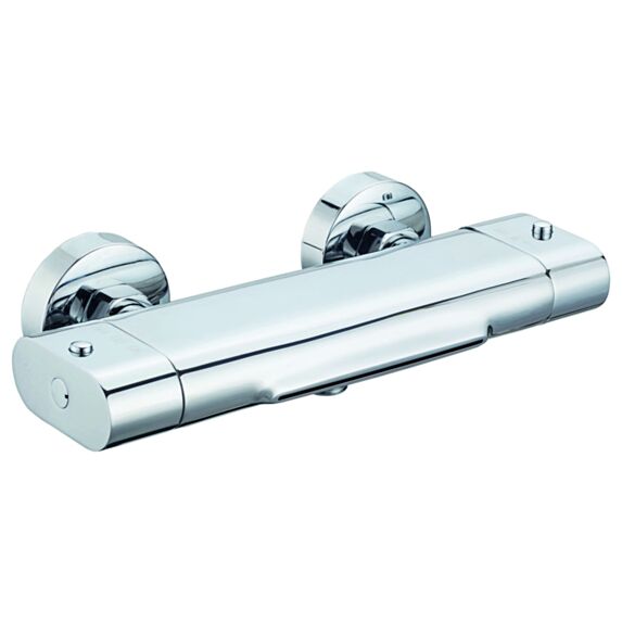 Thermostatique bain/douche Carlo chromé - INVENTIV