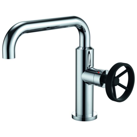 Mitigeur lavabo bec mobile Indus chromé - INVENTIV