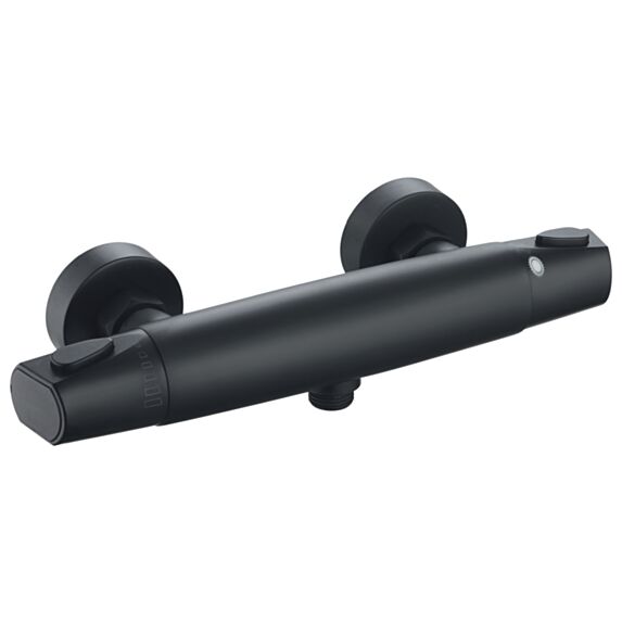 Thermostatique douche Alloa noir mat - INVENTIV
